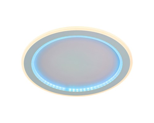 4697-4C, потолочный светильник, D450xH55, LEDx24W, 1200LM, 3000-6000K, included, remote control