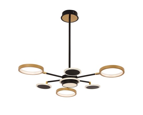 4687-7P, подвесная люстра, D840xH610, LEDx90W/45W/45W, 5980/3060/2940LM, 4000/6500/3500K, included, remote control