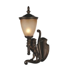 Уличный настенный светильник Favourite 1337-1WL Guards коричневый