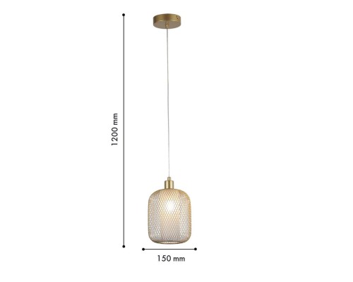 Подвес F-Promo 4603-1P Tokri 1*E14*60W D150*H205/1200мм