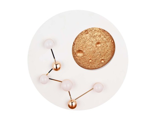 Потолочный светильник Favourite 4630-5C Plaides LED*42W, 2530LM, 4000K D500*H100мм