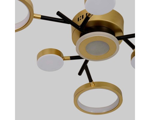 4686-7C, потолочный светильник, D720xH80, LEDx80W/40W/40W, 4300/2230/2160LM, 4000/6500/3500K, included, remote control