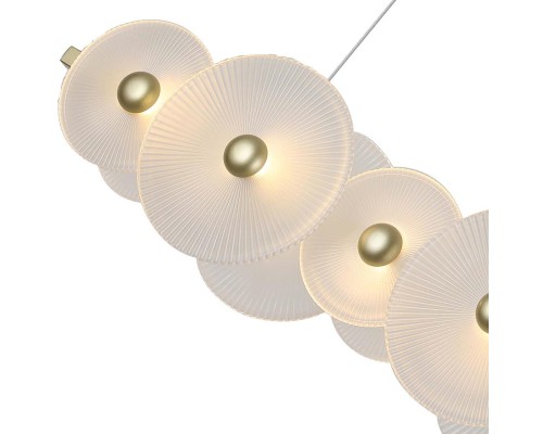 Подвесная люстра F-Promo 4605-5P Arctium 10*LED*2W, 1600LM, 3000K L800*W180*H225/1200мм