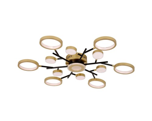 4686-13C, потолочный светильник, D880xH80, LEDx140W/70W/70W, 7540/3840/3750LM, 4000/6500/3500K, included, remote control