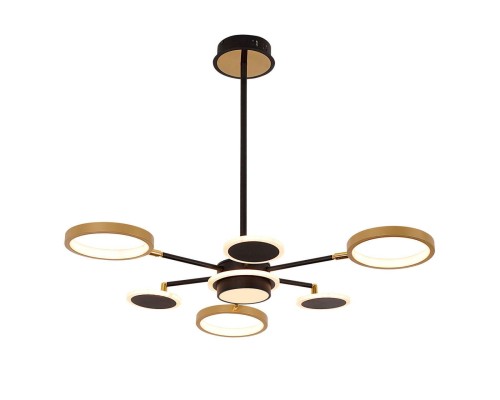 4687-7P, подвесная люстра, D840xH610, LEDx90W/45W/45W, 5980/3060/2940LM, 4000/6500/3500K, included, remote control