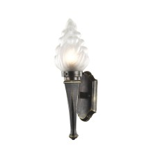 Уличный настенный светильник Favourite 1803-1W Fackel черный
