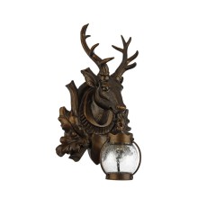Уличный настенный светильник Favourite 1849-1W Hunt коричневый