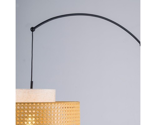 4768-1F, напольный светильник, L1020xW400xH1960, 1xE27x40W, excluded