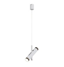 Подвесной светодиодный светильник Favourite 2325-2P Duplex белый матовый 2*LED*3W, 4000К