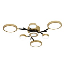 4686-7C, потолочный светильник, D720xH80, LEDx80W/40W/40W, 4300/2230/2160LM, 4000/6500/3500K, included, remote control