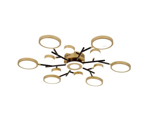 4686-13C, потолочный светильник, D880xH80, LEDx140W/70W/70W, 7540/3840/3750LM, 4000/6500/3500K, included, remote control