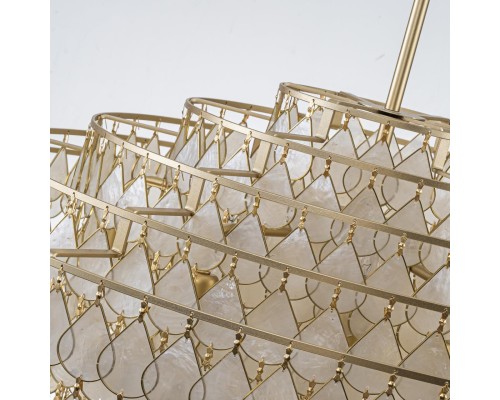 4763-10P, подвесная люстра, D800xH700/2100, 10xE14x40W, excluded