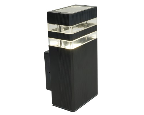 Светильник садово-парковый Feron.ONE DH0806-P, на стену вверх,  GU10 220-240V, черный пластик