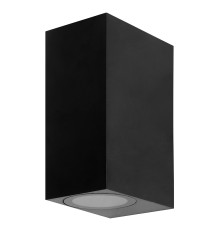 Светильник садово-парковый Feron.ONE DH051-P,на стену, 2*GU10 220-240V, черный пластик