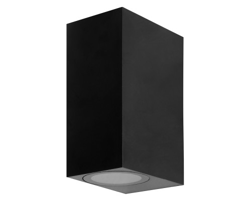 Светильник садово-парковый Feron.ONE DH051-P,на стену, 2*GU10 220-240V, черный пластик