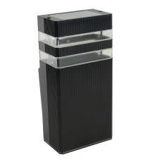 Светильник садово-парковый Feron.ONE DH0806-P, на стену вверх,  GU10 220-240V, черный пластик