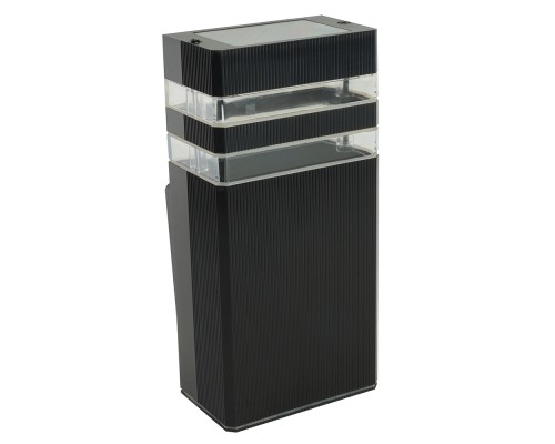 Светильник садово-парковый Feron.ONE DH0806-P, на стену вверх,  GU10 220-240V, черный пластик