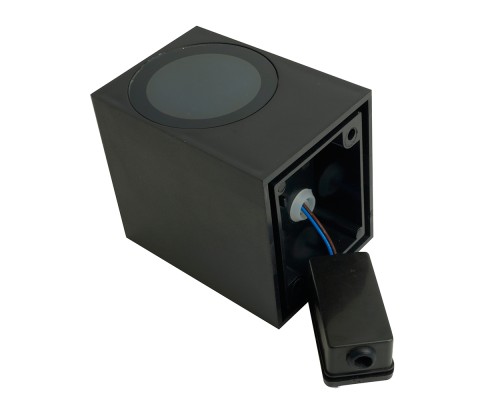 Светильник садово-парковый Feron.ONE DH050-P,на стену, GU10 220-240V, черный пластик