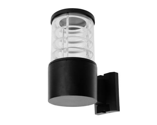 Светильник садово-парковый Feron.ONE DH0801-P, на стену вверх, E27 230V, черный пластик