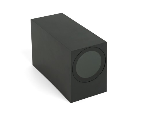 Светильник садово-парковый Feron.ONE DH051-P,на стену, 2*GU10 220-240V, черный пластик