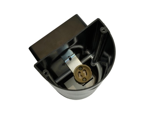 Светильник садово-парковый Feron.ONE DH1701-P, на стену вверх,  GU10 220-240V, черный пластик