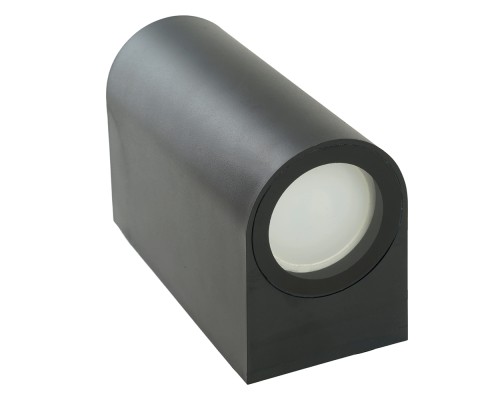 Светильник садово-парковый Feron.ONE DH015-P, на стену, 2*GU10 220-240V, черный пластик