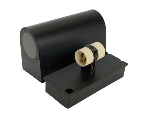 Светильник садово-парковый Feron.ONE DH015-P, на стену, 2*GU10 220-240V, черный пластик