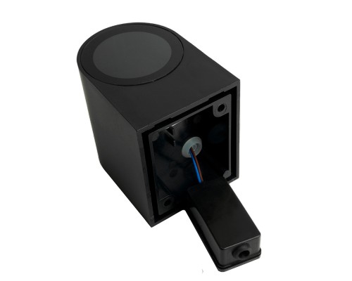 Светильник садово-парковый Feron.ONE DH014-P,на стену, GU10 220-240V, черный пластик