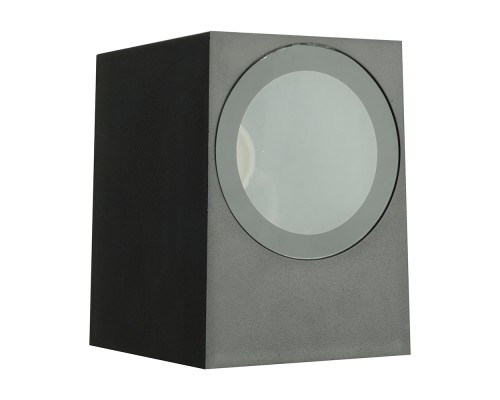 Светильник садово-парковый Feron.ONE DH050-P,на стену, GU10 220-240V, черный пластик