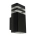 Светильник садово-парковый Feron.ONE DH0806-P, на стену вверх,  GU10 220-240V, черный пластик