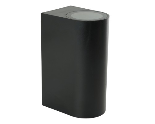 Светильник садово-парковый Feron.ONE DH015-P, на стену, 2*GU10 220-240V, черный пластик