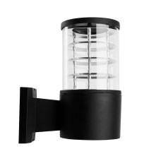 Светильник садово-парковый Feron.ONE DH0801-P, на стену вверх, E27 230V, черный пластик
