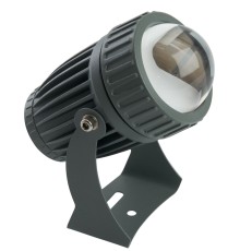 Светодиодный светильник ландшафтно-архитектурный Feron LL-825 Светодиодный прожектор, D70xH155, IP65 8W 85-265V, красный