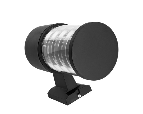 Светильник садово-парковый Feron.ONE DH0801-P, на стену вверх, E27 230V, черный пластик