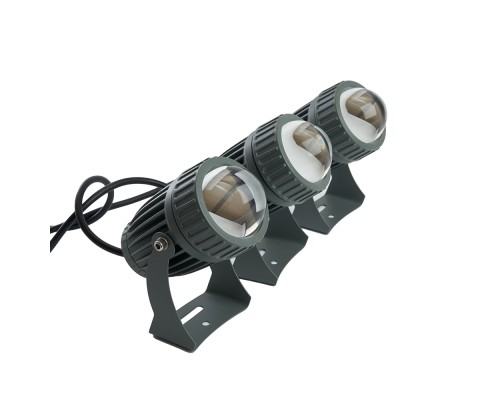 Светодиодный светильник ландшафтно-архитектурный Feron LL-825 Светодиодный прожектор, D70xH155, IP65 8W 85-265V, синий