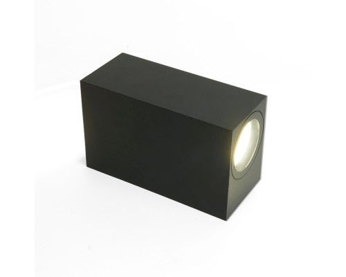 Светильник садово-парковый Feron.ONE DH051-P,на стену, 2*GU10 220-240V, черный пластик