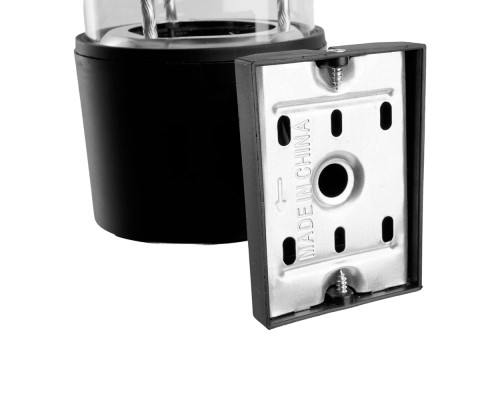 Светильник садово-парковый Feron.ONE DH0801-P, на стену вверх, E27 230V, черный пластик