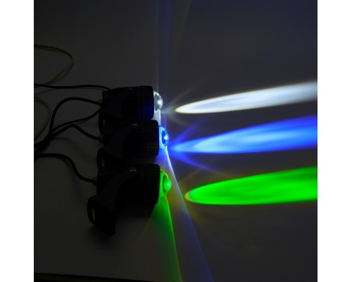 Светодиодный светильник ландшафтно-архитектурный Feron LL-825 Светодиодный прожектор, D70xH155, IP65 8W 85-265V, зеленый