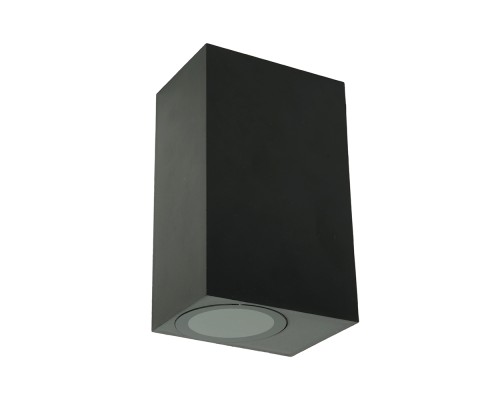 Светильник садово-парковый Feron.ONE DH051-P,на стену, 2*GU10 220-240V, черный пластик