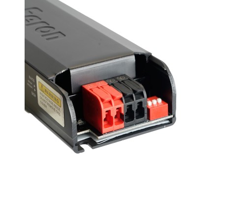 Трансформатор электронный для светодиодной ленты с плавным пуском и диммированием 100W 24V IP20, клипсы, LB004