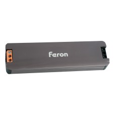 Трансформатор электронный для светодиодной ленты 300W 12V IP67 (драйвер), LB007 FERON