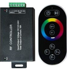 Контроллер для светодиодной ленты с П/У черный, 18А12-24V, LD55