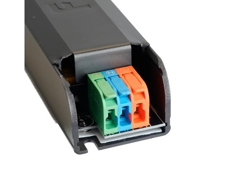 Трансформатор электронный для светодиодной ленты с плавным пуском и диммированием 60W 24V IP20, клипсы, LB004