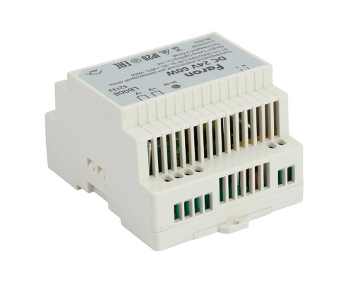 Трансформатор электронный для светодиодной ленты 48W 24V ( ультратонкий драйвер), LB001