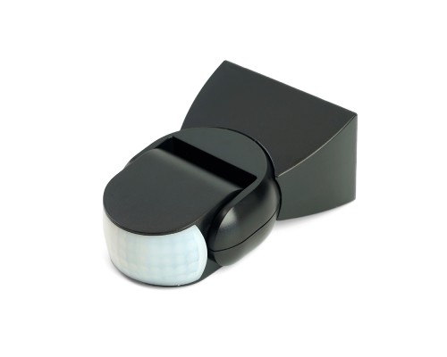 Датчик движения 1200W 12m 180° чёрный, SEN18