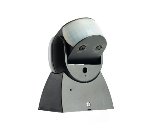 Датчик движения 1200W 12m 180° чёрный, SEN18