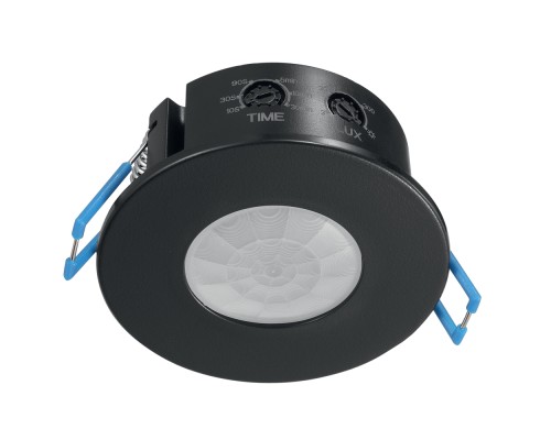 Датчик движения и освещенности 1200W 8m 120°(гориз.) 360°(верт.) чёрный, SEN55, артикул 51577