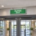 Самоклеящаяся этикетка INFO EL002 ВЫХОД-EXIT 330х120мм