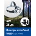 Фонарь налобный FERON TH2304 на батарейках 3*AAA, 3W 14LEDs IP44 пластик