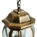 Светильник садово-парковый Feron 8105/PL8105 восьмигранный на цепочке 100W E27 230V, черное золото